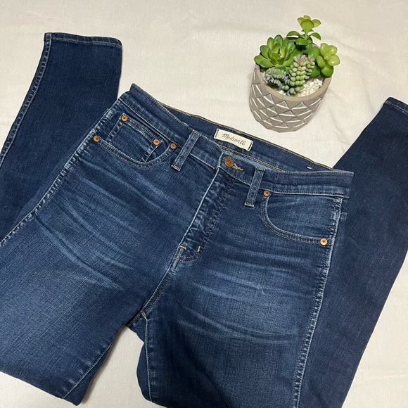 Madewell Jean Women High rise Skinny Medium wash - Picture 1 of 10